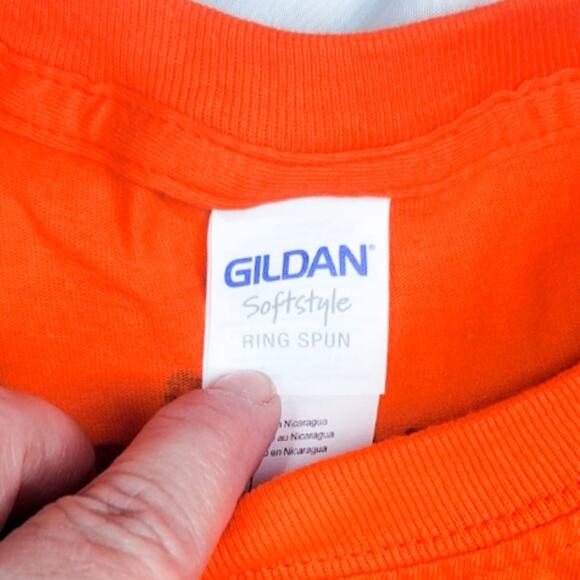 Cannabox new orange Stoned to the Bones graphic tee unisex size S - Picture 6 of 9